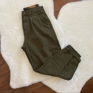 Paper bag, Ankle, High-Waisted Zara Jeans